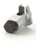 Suspension Strut Spreader Tool For DIY Garage Repairs showing 16 mm hex drive and steel build.