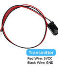 Ultra Fast Infrared Break Beam Sensor Kit With 5mm LEDs Count Module Through Beam Photoelectric Switch 5V NPN Normally Open