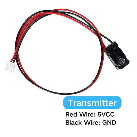 Ultra Fast Infrared Break Beam Sensor Kit With 5mm LEDs Count Module Through Beam Photoelectric Switch 5V NPN Normally Open