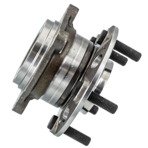 Side view of Rear Hub Bearing Assembly For Hyundai Elantra Ioniq Kona And GT 5 Lug ABS Bolt On Direct Fit Drop In Ready Left Or Right.