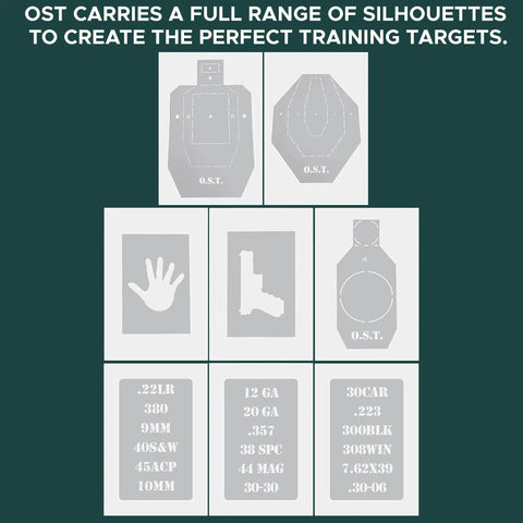 Heavy Duty 10 Mil Mylar Silhouette Target Stencil For Cardboard Or Paper Shooting Targets Reusable Draw N Draw Template collection
