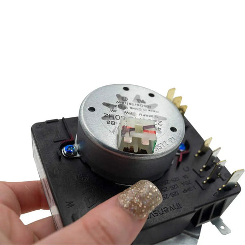 Clothes Dryer Timer Replacement 220V 60Hz 3W Model Specific Not Universal Black CW One Thirty Sixth RPM No Hassle Install