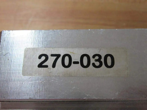 Metallic surface labeled '270-030', unrelated to PLE 80 90 Gearbox Eight To One Reduction One And A Half Inch Shaft Length FNR PN 2008176 1 001.