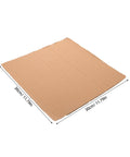 Corrugated Paper Pads 12 Pack Square 11.8x11.8 Inches Shipping Box Liners Cushioning For Glassware And Electronics Packaging Universal Compatibility And Stable Stacking Filler