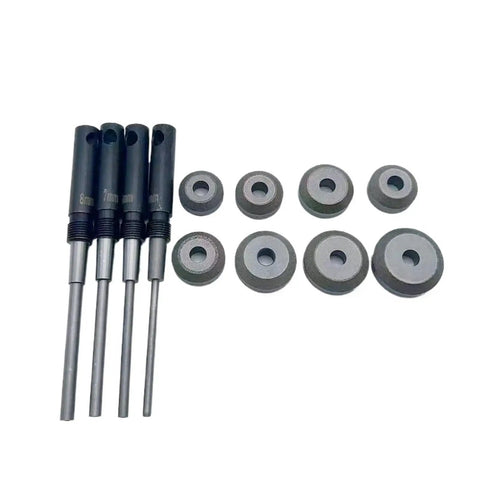 Heavy Duty 27-38mm Car And Motorcycle Valve Seat Repair Tool Kit With Precise 45 Degree Diamond Grinding Wheels For Quick Fixes, 8mm rods