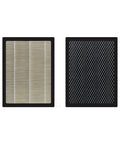 Two Pack H13 High Grade HEPA And Activated Carbon Filters For Air Purifier, Captures 99.9 Percent Of Particles 0.1 Micron