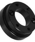 Racing Car Steering Wheel Adapter Plate And Riser Spacer for pro grade control and comfort, durable build, sleek stylish black metal design