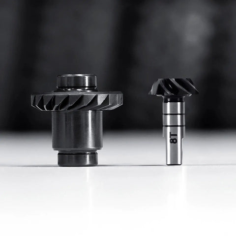 Underdrive Helical Axle Gear Set 20/8T Steel Alloy For 1/18 RC Crawler Upgrade, Smoother Operation, Increased Torque, Minimal Vibration