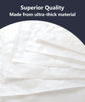 Close-up of Clear Plastic Dust Collector Bags for Woodworking Systems For DIY Pros 6.5 Mil Heavy Duty Replacement Bags 