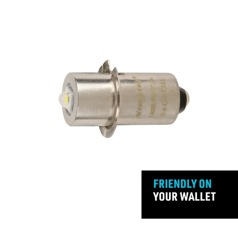 High Power LED Upgrade Bulb For C And D Cell Flashlights 74 Lumen Soft White Replacement Long Lasting LED Light Bulb