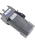 High Power 110V Ac Gear Motor Combo Features Smooth Variable Speed Controller And Adjustable Governor For Heavy Duty Single Phase Projects With Strong Torque And Reliable 270Rpm Performance, showing a compact gray motor with 12mm shaft.