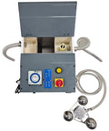 Heavy Duty Automatic Coolant Skimmer For Industrial Oil Water Separation 208-240V with motor controls and hoses visible.