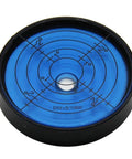 50x10mm High Precision Bubble Level Horizontal Measuring Tool with blue level vial and degree markings for accurate measurement.
