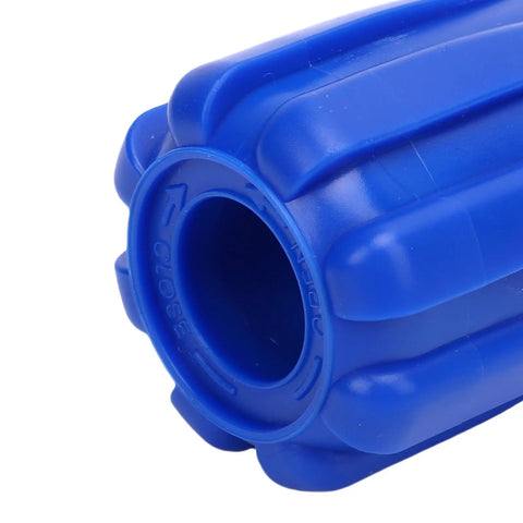 Diving Tank Valve Knob For Scuba Gear, Rugged Rubber Handwheel Replacement, Cylinder Valve Accessory, Yoke Valve, Blue Finish