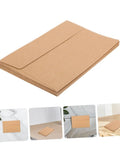 60 Pack Kraft Paper Self-Seal Envelopes, Letter Size 10.8 X 15.9 Cm, Writable For Wedding Invitations, Dope Rustic Look, Party Supplies