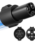 J1772 To Tesla Charger Adapter Is The Real Deal For Model 3 Y X S delivering max 80A fast charging, features a waterproof design.