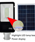 Solar Powered Led Floodlight With Remote And Adjustable Bracket Delivers Kickass Outdoor Security Glow, close-up of LED lamp beads and solar panel.