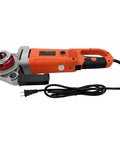 2000W Portable Electric Pipe Threader With 110V Pure Copper Motor, features red die and orange handle for easy threading.