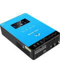 4000W Hybrid Solar Inverter for Home, RV and Cabin Use, 24V DC to 110V AC Pure Sine Wave with Glass Touch LCD and Ports