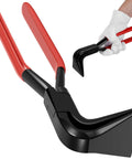 Premium Steel Hand Seamer Set For Sheet Metal Bending And Flattening With Anti Slip Handle Straight 45 Degree And 90 Degree Pliers