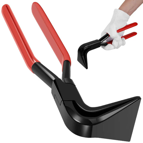 Premium Steel Hand Seamer Set For Sheet Metal Bending And Flattening With Anti Slip Handle Straight 45 Degree And 90 Degree Pliers