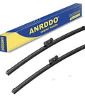 OE Replacement Windshield Wiper Blades Set Of 2 For Model S 2012 2018 With 28 Inch Driver And 18 Inch Passenger Top Lock Design