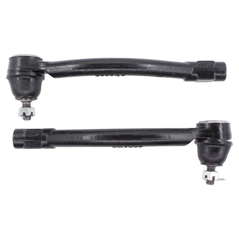 Front Outer Left And Right Tie Rod End Set For Hyundai Elantra 2011 To 2016 Elantra Coupe 2013 To 2014 Elantra GT 2013 To 2017 Veloster 2012 To 2017 Kia Soul 2014 To 2019 Soul EV 2015 To 2019 black steel steering parts