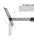 Stair Gauge And Layout Tool Pro Grade For Accurate Angles Lengths And Edges Heavy Duty CNC Aluminum Build with adjustable arms