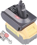 Dyson V6 Vacuum Converter Adapter From Dewalt 20V Max Battery Lets You Power Up Dyson V6 Absolute Motohead Animal Fluffy