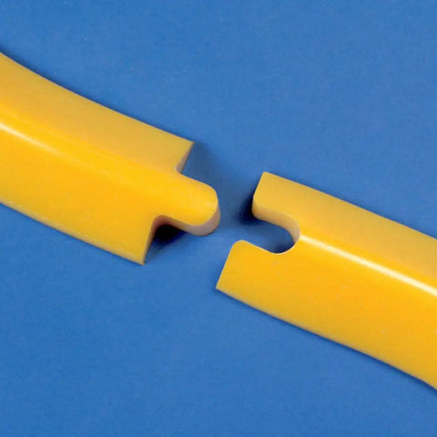 Spill Barrier Dike Kit 10 ft Long by 2.25 in Wide by 1.375 in High, Reusable Containment Dike With Tear Resistant Top Layer and Sticky Bottom Seal for Quick, Tight Spill Control on Smooth Surfaces