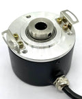 60mm Outer Diameter Hollow Shaft Rotary Encoder 5V DC Line Drive Output 1000 Pulses Per Revolution Heavy-Duty Workhorse Sensor