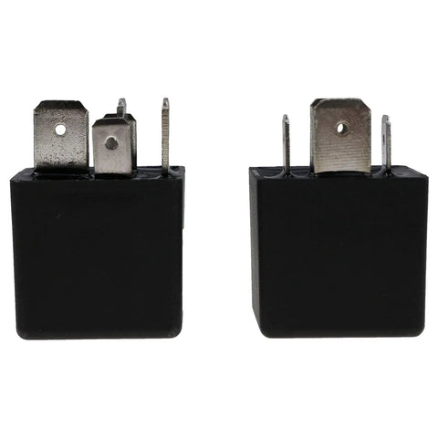 High Power Winch Relay SLDH 12V DC 1C 80A NC 5 Pin SPDT Waterproof Dustproof Sealed Type Automotive Spotlight Changeover Relay, rear view