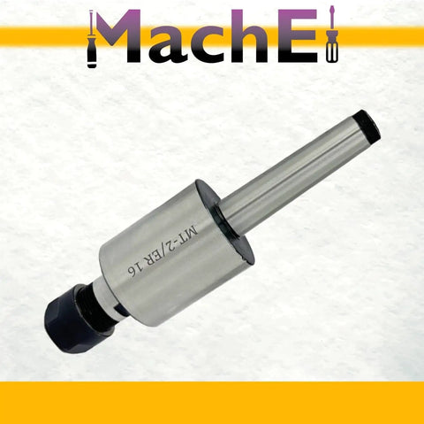 Shank Rotary Broach Kit With ER16 Adapter and 7 Square Broaches on white background