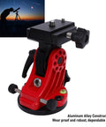 90 Degree Adjustable Equatorial Mount Latitude Base Wedge For Telescopes Aluminum Alloy With Hex Wrench, red finish