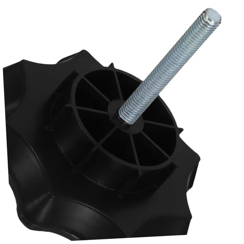 Close-up of Spare Tire Bolt Replacement Screw And Hold Down Clamp Hardware For Cars Great For Quick Tire Fixes Durable
