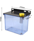 3L Cnc Lubrication Coolant Tank Plastic Metal Oil Water Separator Box With Filter For Lathe Milling Drilling Machine, 210mm x 180mm