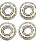 Set of four front and rear sealed wheel bearings, 15x35x11mm, for Coleman CT200U mini bike