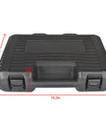 Hydraulic A C Hose Crimper Tool With 7 Die Set for Barbed and Beaded Fittings, portable black case for Hydra Krimp 71500 Kit