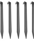 40 Pack Landscape Anchoring Stakes 10 Inch Garden Stakes For Terrace Boards Weed Fabric And Inflatable Decor Fixing Heavy Duty ABS Outdoor Stakes