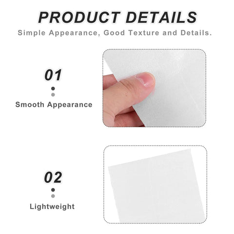 Packing Foam Pouches With Smooth Surface, 200 Pcs, 5.5x2.8 Inches, EPE Pearl Cotton Cushion Wrap Sleeves, Lightweight Protective Moving And Shipping Gear For Glasses And Dishes, Custom Fit And Cut To Fit Design. Smooth white EPE foam sleeve shown close up.