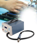 1200W Hot Air Rework Station With 3 Memory Channels For PCB Soldering, Adjustable Air Volume, Brushless Fan, Fast Heating