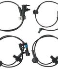 Premium Abs Wheel Speed Sensors 4 Piece Set Front And Rear for 2007 to 2014 Chevy Silverado Tahoe Suburban Gmc Sierra Yukon Xl Escalade.
