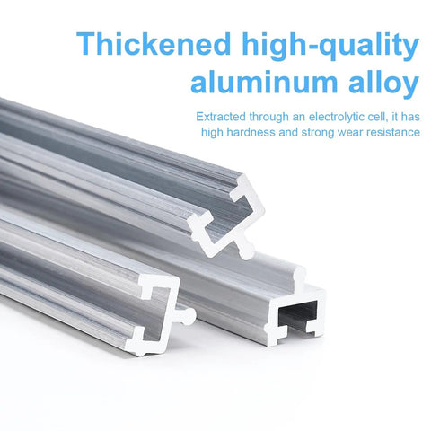 Rock Solid Aluminum Alloy Sliding Screen Door Track With Smooth Gliding Bottom Guide Rail Built Like A Tank Replacement Hardware For Patio Doors No Sweat Setup