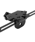 Reliable Adjustable 3 In 1 Dowel Jig Kit Built Like A Tank With High Carbon Steel, detailed view of adjustable clamps.