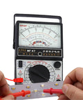 All In One Digital Multimeter With AC And DC Voltmeter Ohm Tester for voltage current resistance, probes testing LED panel