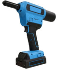 Heavy Duty Brushless Cordless Rivet Gun With Fast Trigger And Lithium Ion Battery for steel and aluminum work.