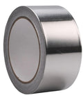 Heavy Duty Aluminum Foil Sealing Tape For Kitchen Exhaust Pipes Perfect Fit Heat Insulation Sun Resistant Tape Smooth Surface Easy To Paste And Trim Long Lasting 10 Meters Roll on a white background.