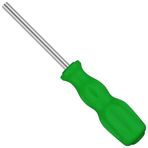 Gamer's Must Have Security Screwdriver Set With 3.8Mm And 4.5Mm Bits For Nintendo, Sega Consoles And Game Cartridges, Green Handle
