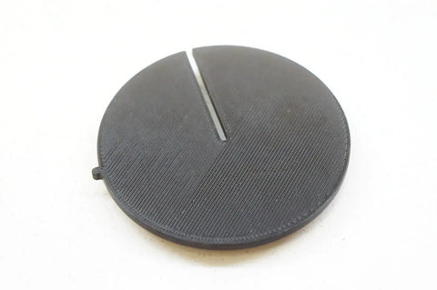 Delta 12 Inch Bandsaw Throat Plate Insert 62.5mm By 2.5mm Fit For Model 28 190 shown on a flat surface