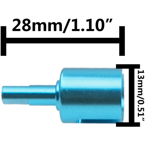 Aluminum Alloy Front And Rear Gearbox Joint Cup For Tamiya TT01 TT01E TT02 One Tenth Scale RC Drift Cars CNC Precision Drift Ready